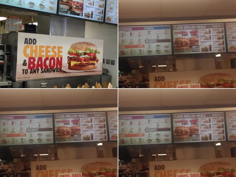 Burger King Menu