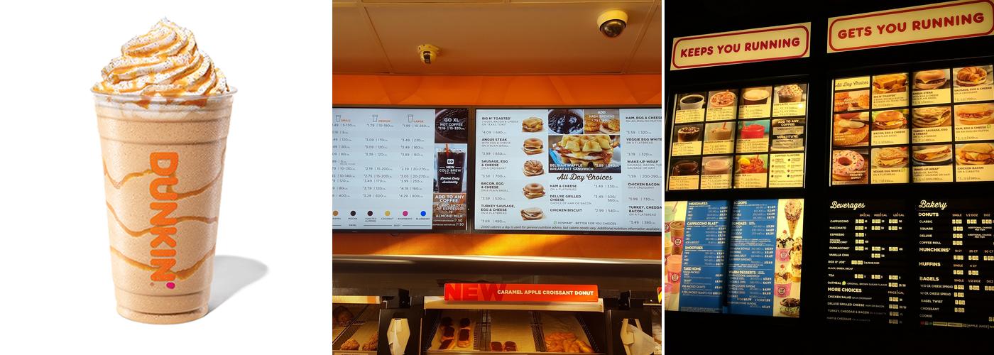 Dunkin' Menu