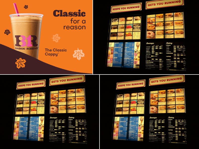 Baskin-Robbins Menu