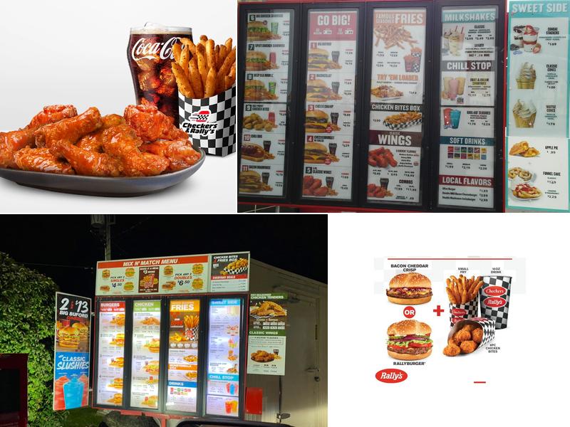 Checkers Menu