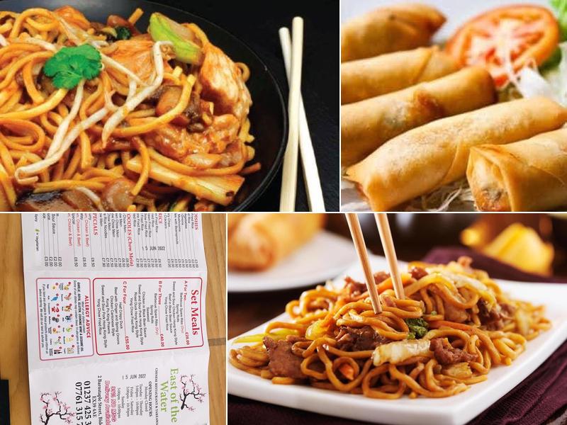 East Of The Water Chinese Menu