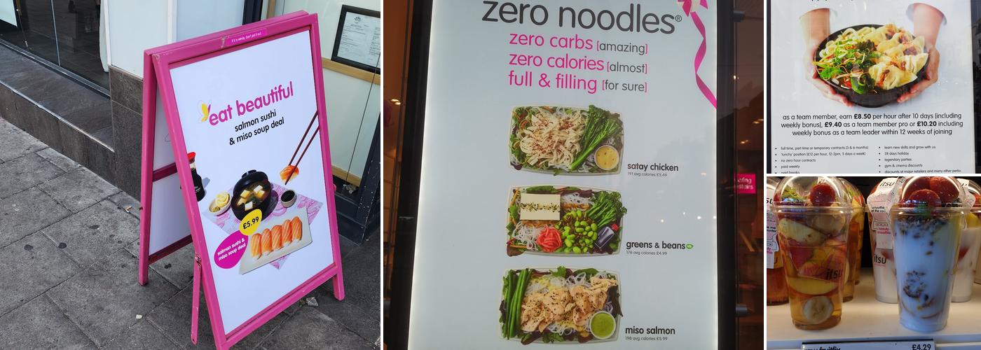 itsu - Brighton Menu