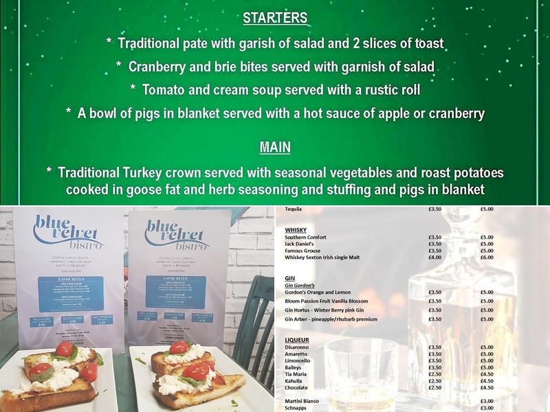 Tiverton Steak House Menu