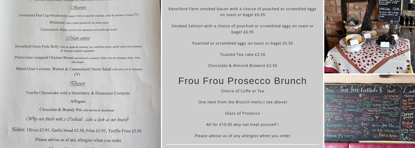 Frou Frou Menu