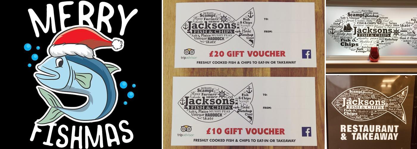 Jacksons Fish & Chips Menu