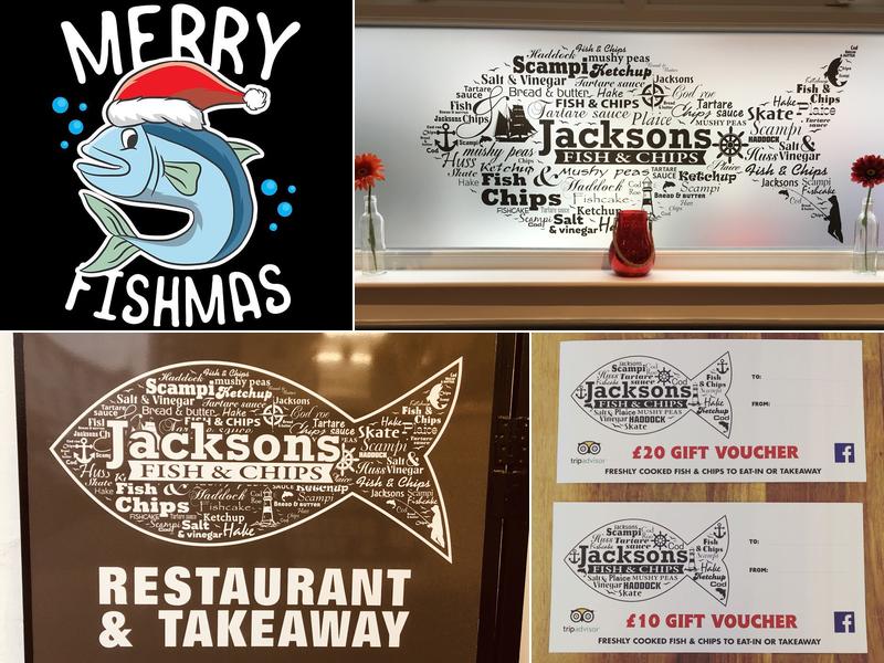 Jacksons Fish & Chips Menu