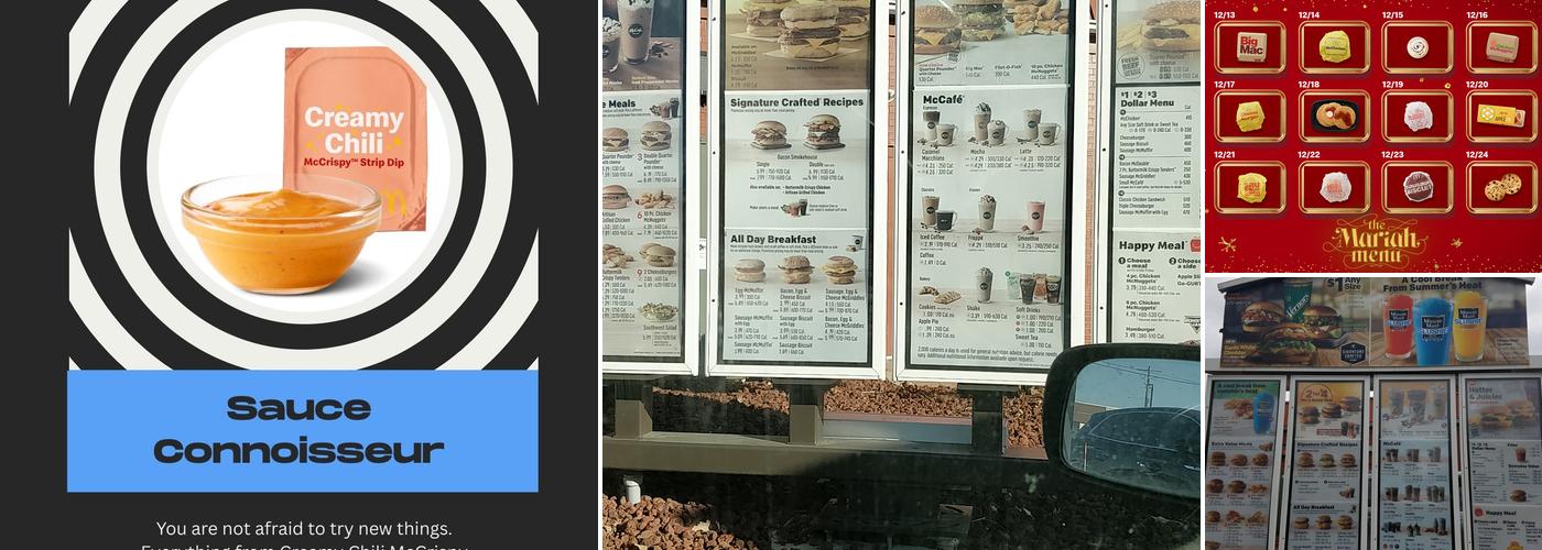 McDonald's Menu