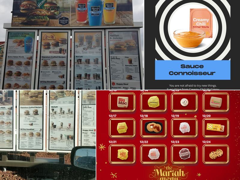 McDonald's Menu
