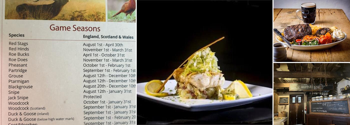 Chichester Arms Menu