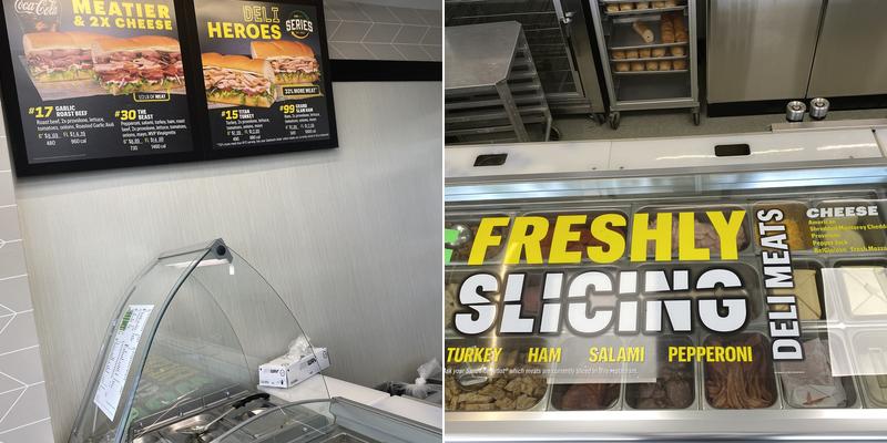 Subway Menu