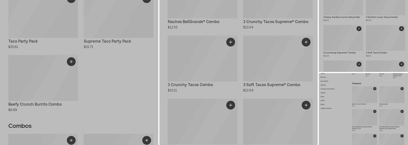 Taco Bell Menu