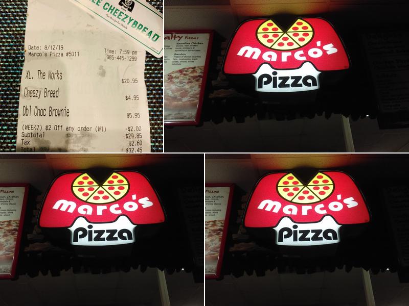Marco's Pizza Menu