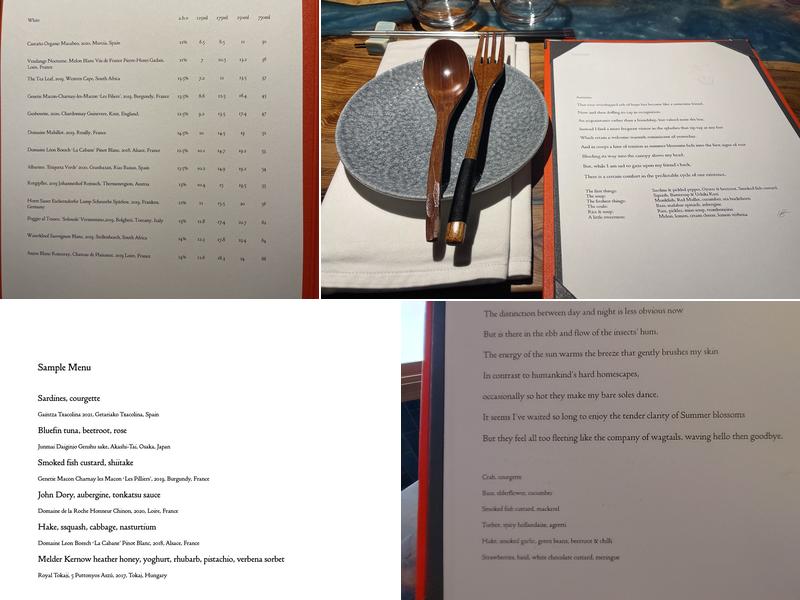 The Shore Restaurant Menu