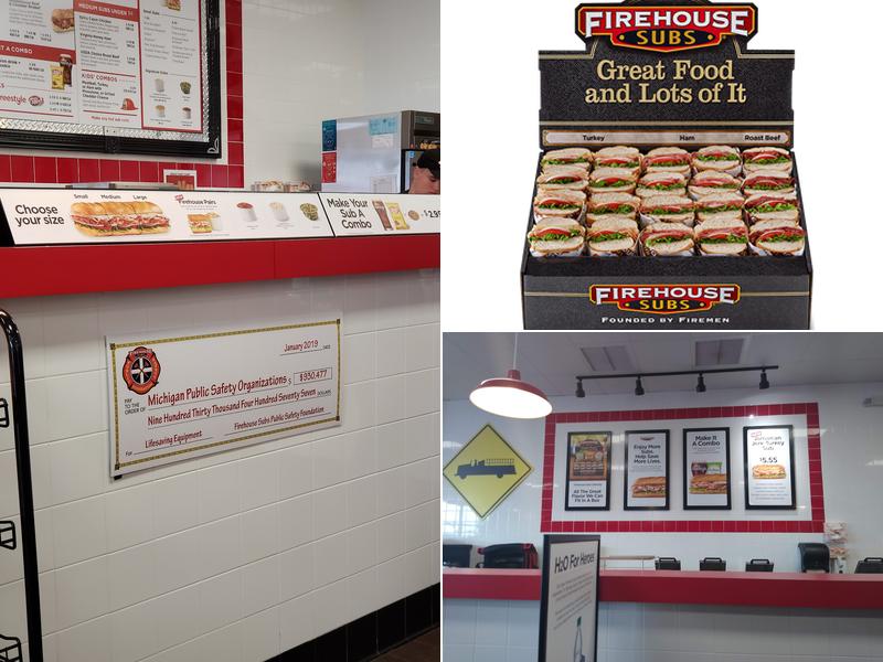 Firehouse Subs Grand Promenade Menu