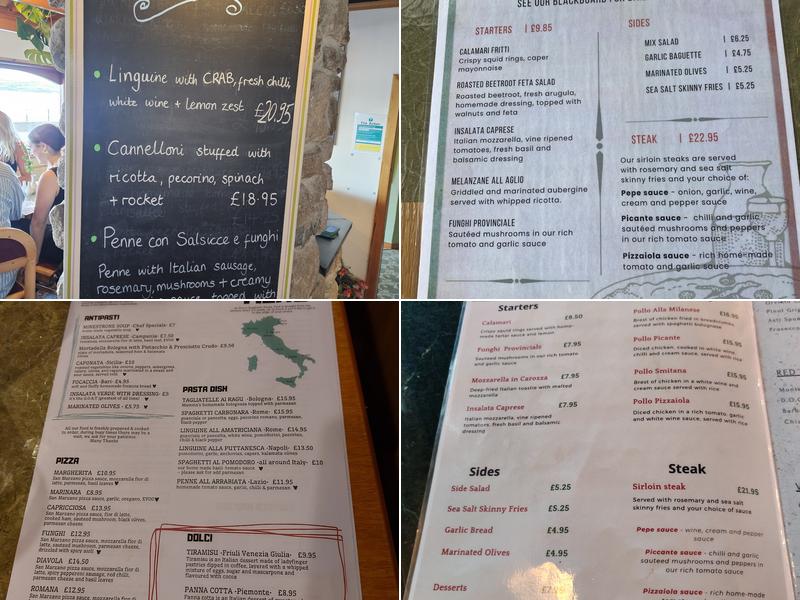 Gino's Spaghetti House Menu