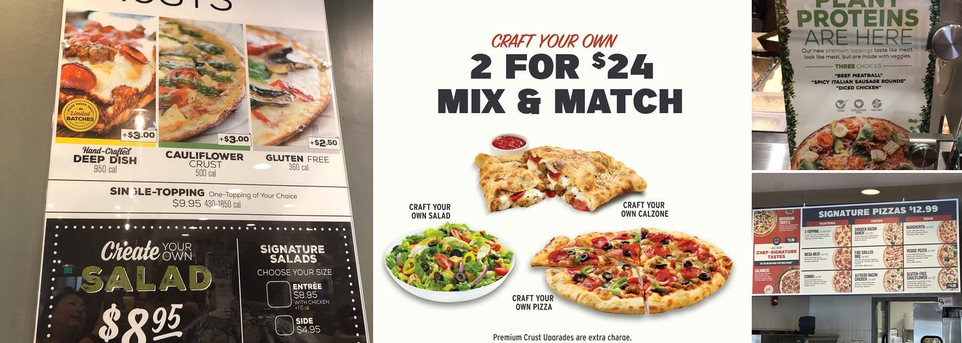 Pieology Pizzeria Aina Haina, Honolulu, HI Menu