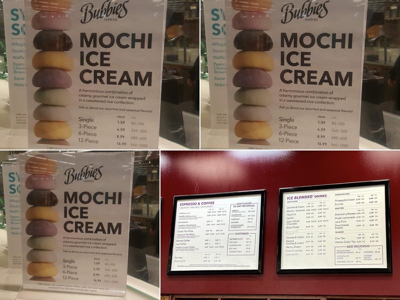 The Coffee Bean & Tea Leaf Kapolei Menu