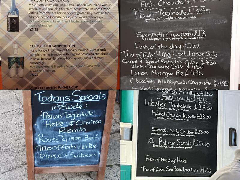 Butchers Bistro Menu