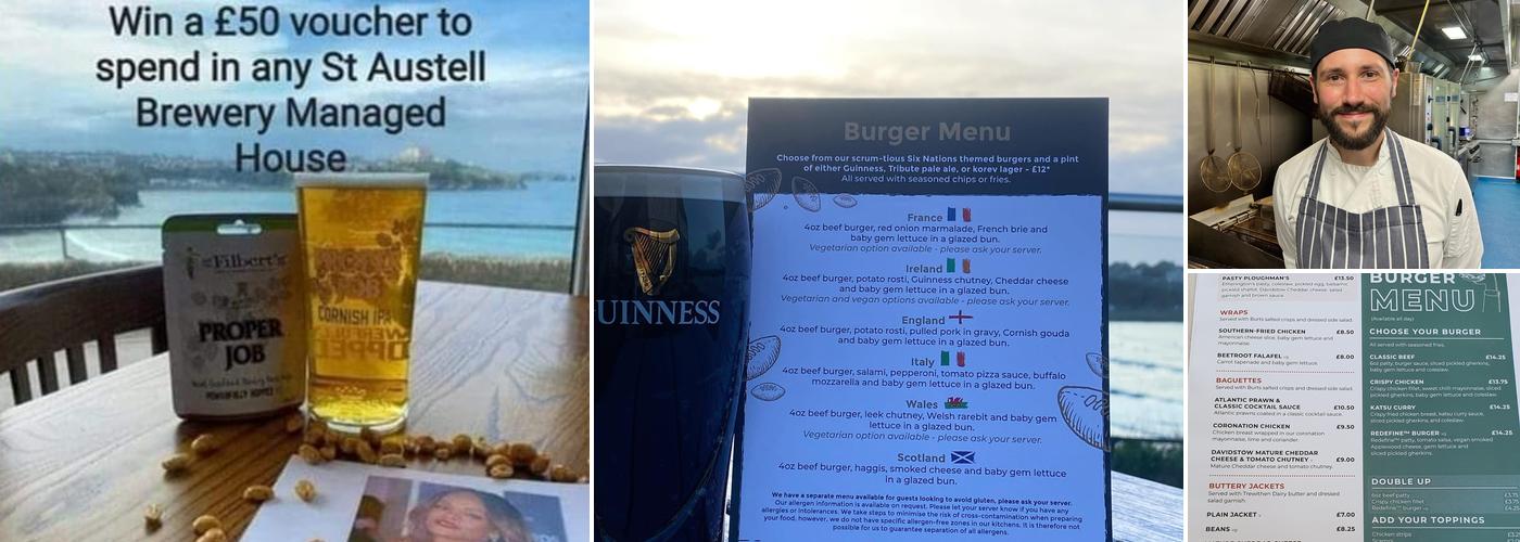 Great Western Hotel, Newquay Menu