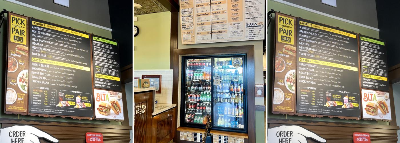 Potbelly Menu