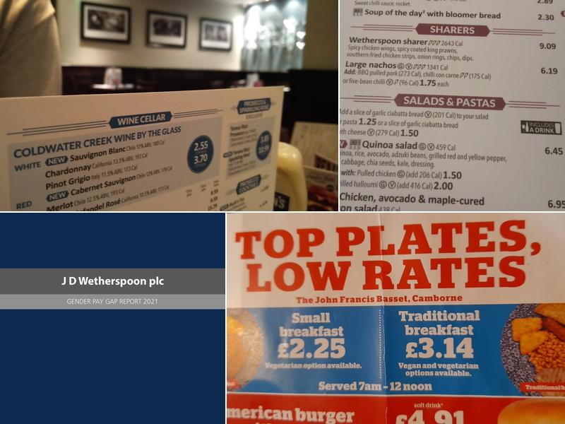 The John Francis Basset Hotel - JD Wetherspoon Menu