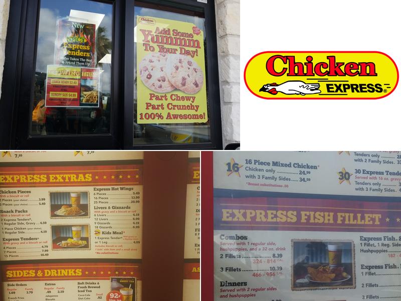 Chicken Express Menu