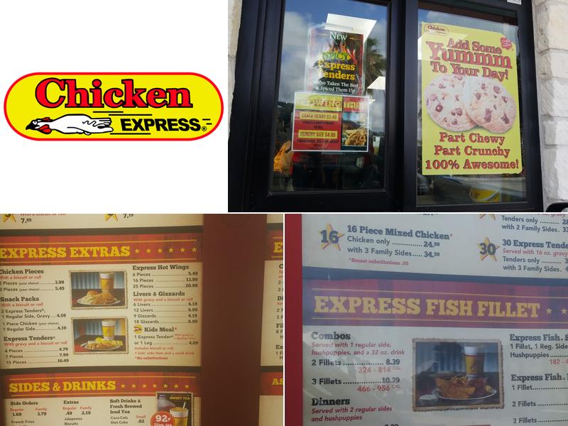 Chicken Express Menu