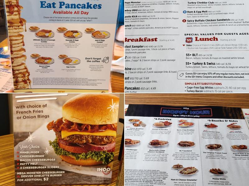 IHOP Menu