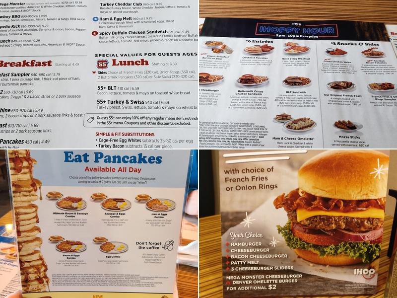 IHOP Menu