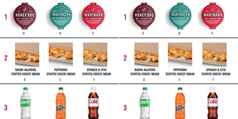 Domino's Pizza Menu