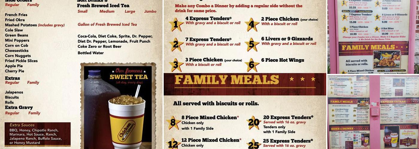 Chicken Express Menu