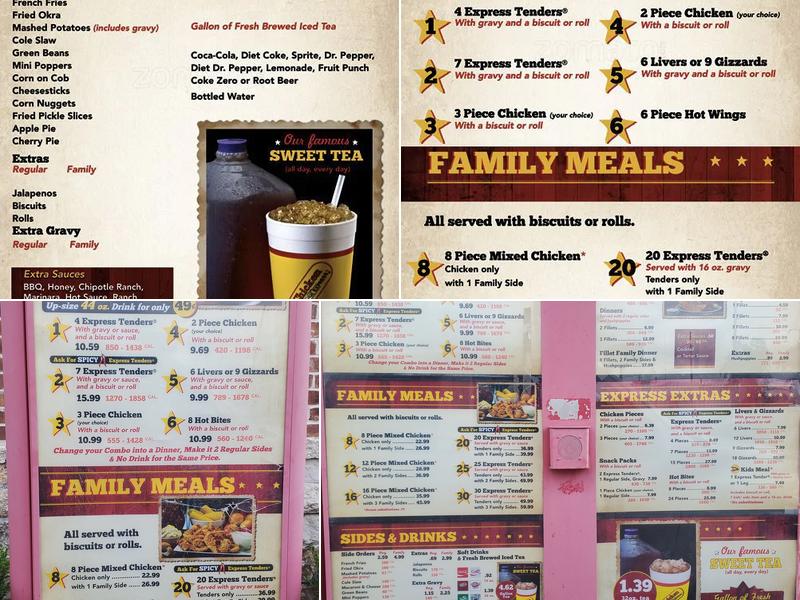 Chicken Express Menu