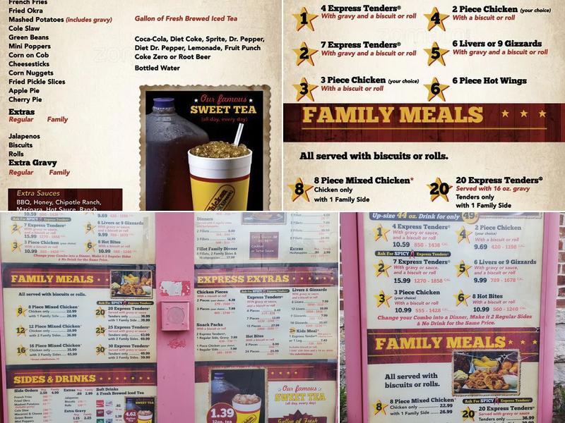 Chicken Express Menu