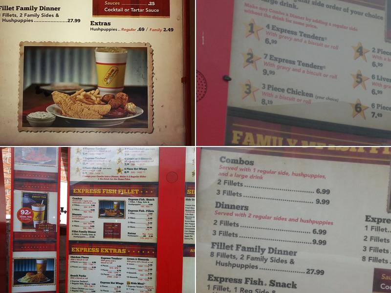 Chicken Express Menu