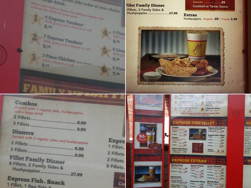 Chicken Express Menu