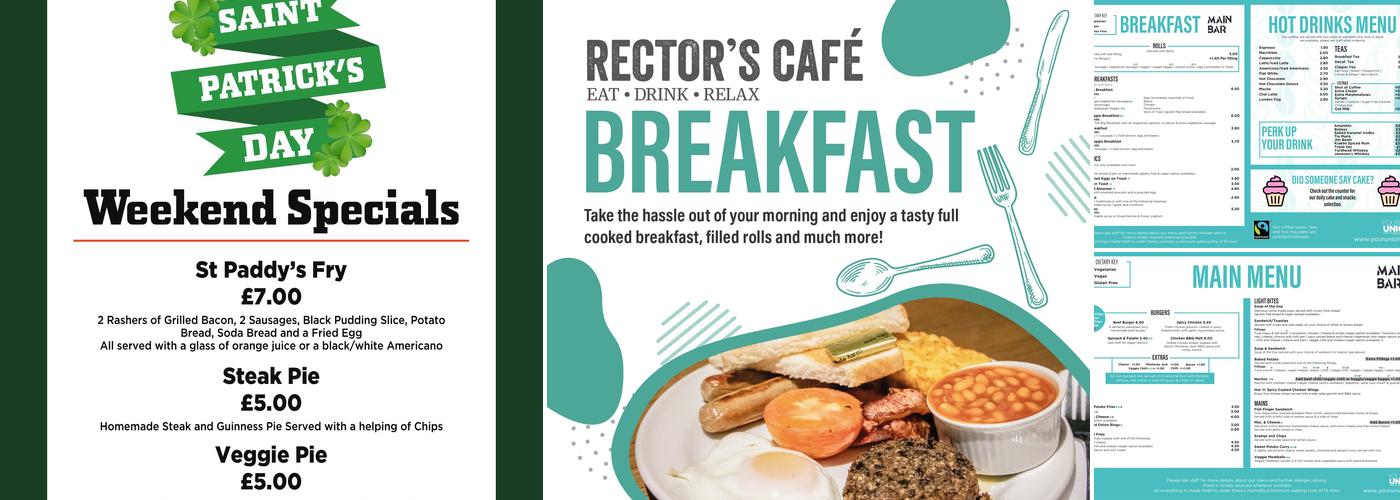 Rector's Café Menu