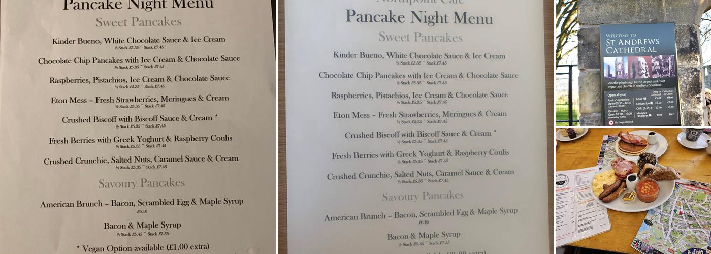 Northpoint Cafe Menu