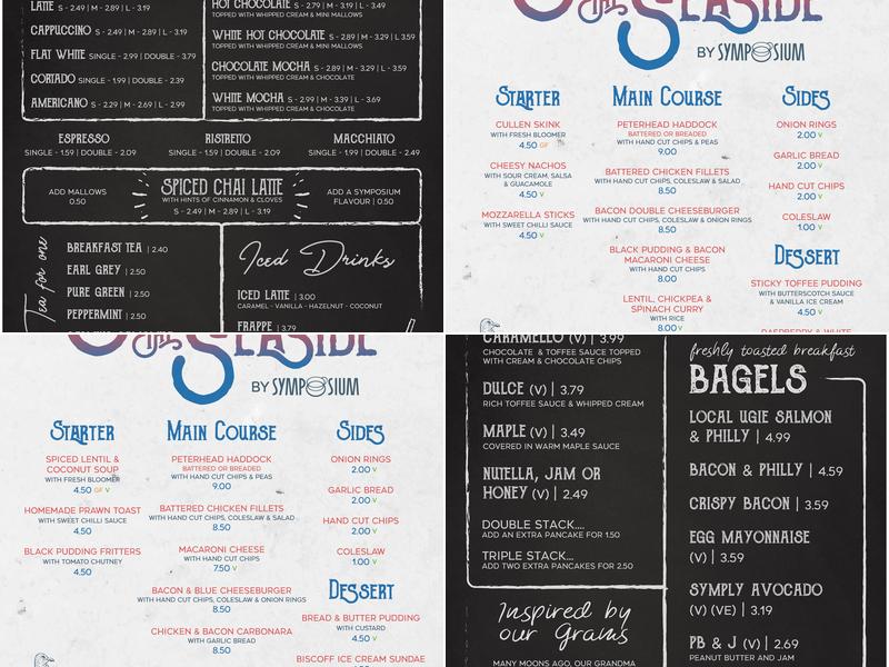 SYMPOSIUM coffee house Menu