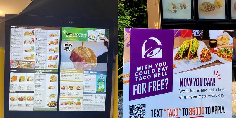 Taco Bell Menu
