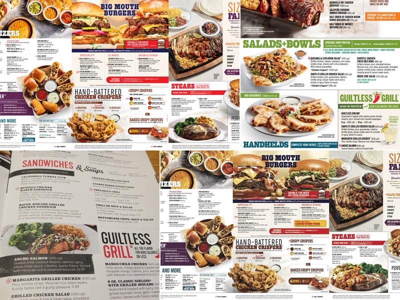 Chili's Grill & Bar Menu