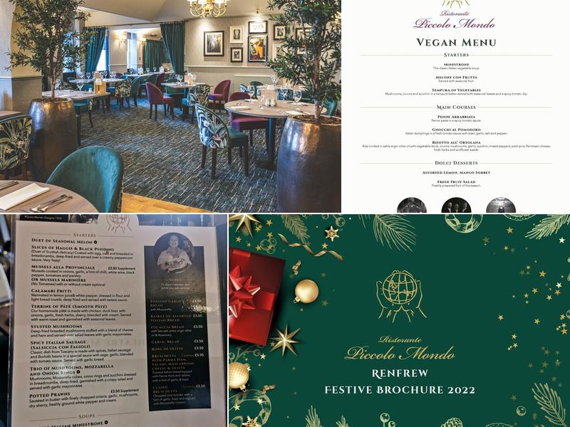 Piccolo Mondo Renfrew Menu