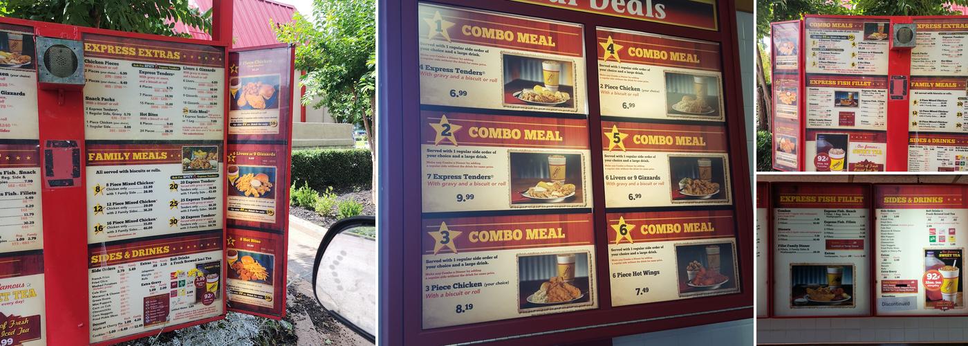 Chicken Express Menu