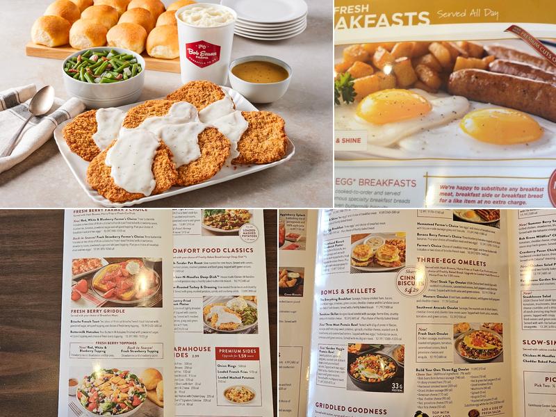 Bob Evans Menu
