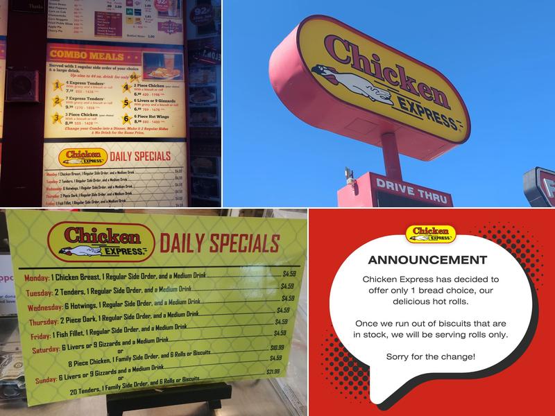 Chicken Express Menu
