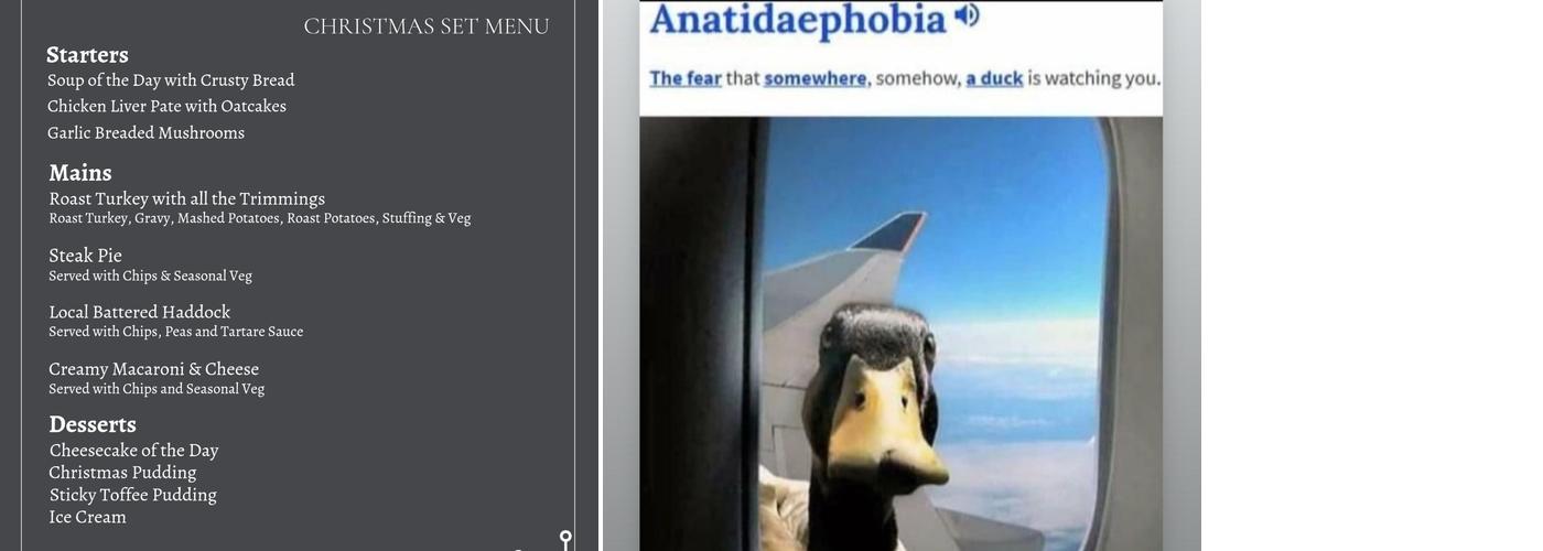 Tutties Neuk Inn Menu