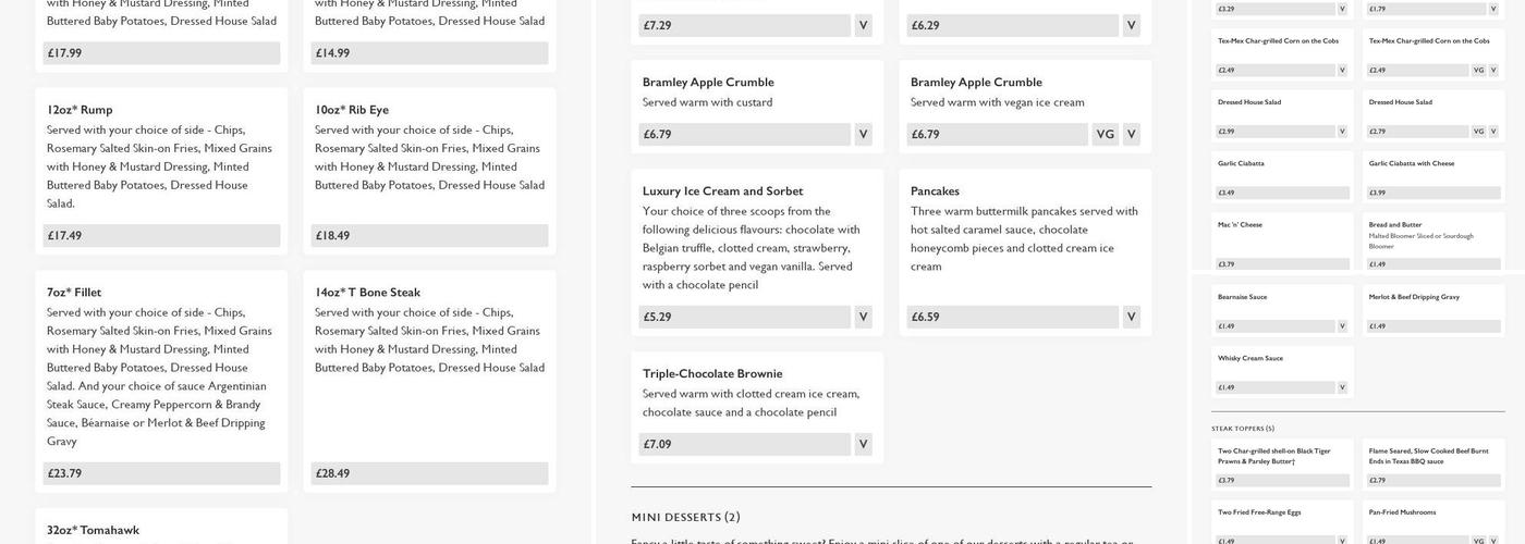 Burnbrae - Pub & Grill Menu