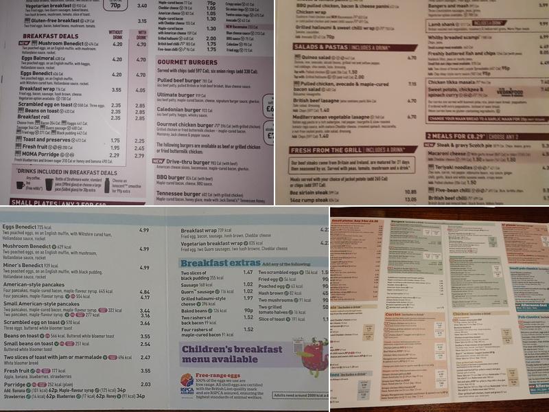 The Brandon Works - JD Wetherspoon Menu