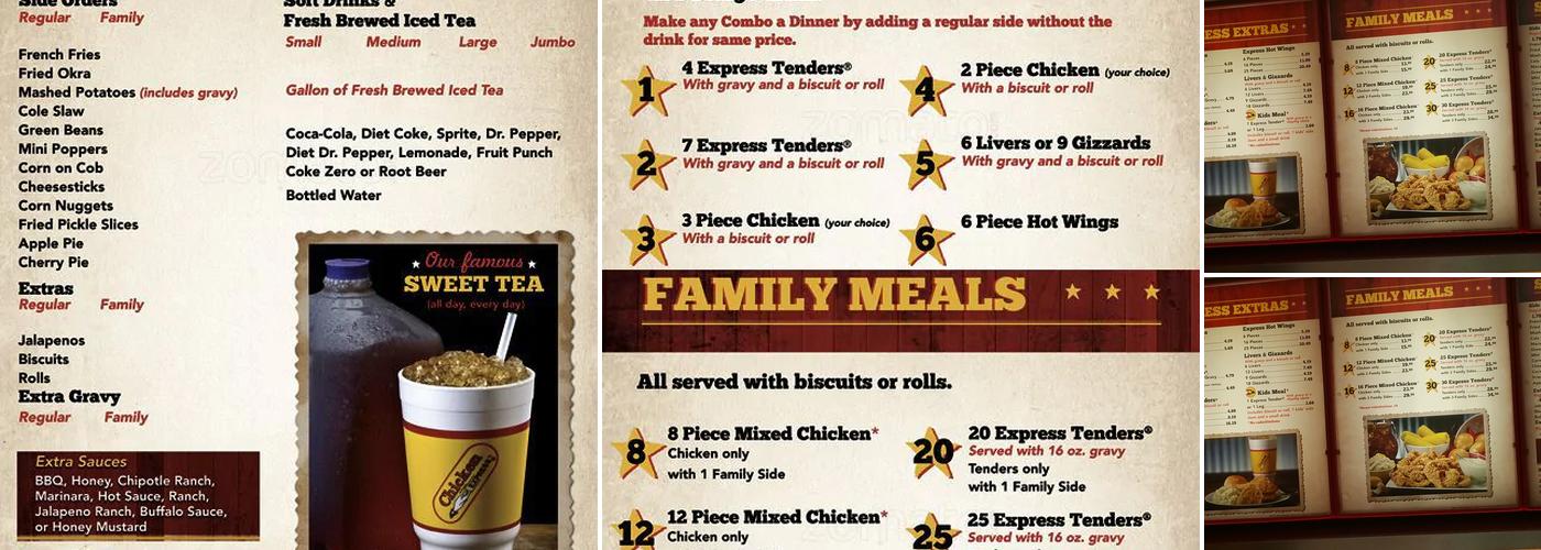Chicken Express Menu
