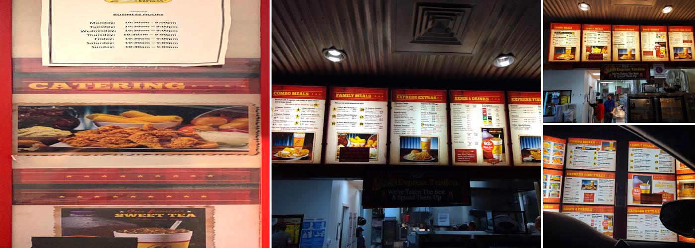 Chicken Express Menu