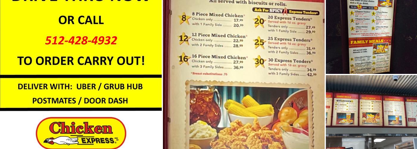 Chicken Express Menu